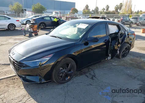 2022 Hyundai Elantra Sel from USA, damaged, VIN 5NPLM4AG3NH070591